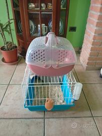 gabbia x coniglietti, criceti, cavie