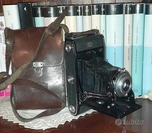 Macchina fotografica Zeiss  a soffietto anni 40