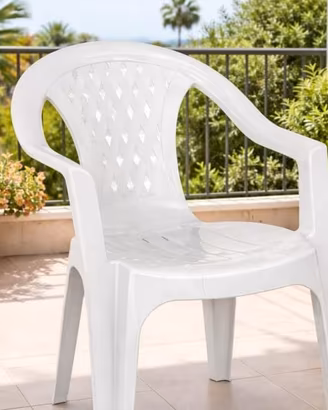 Sedie plastica da giardino