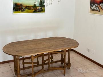 Tavolo legno estendibile con 6 sedie omaggio