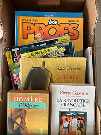 Libri e fumetti francesi