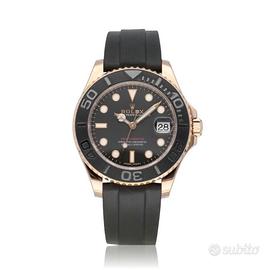Rolex Yacht-Master 37 Everose Gold Oysterflex Oro