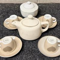 Set servizio Tazzine con fondi in ceramica Caffè