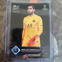Topps Now Ucl Numerato Donnaruma 08/10 Black Psg