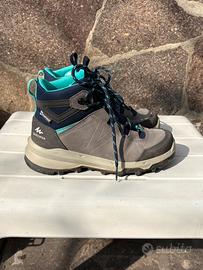 Scarpe trekking bambina MH500 impermeabili mis. 35