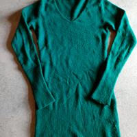 Maxi maglia Demonia donna o ragazza verde misura S