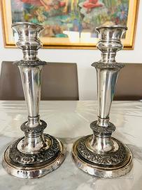 coppia candelabri epoca georgiana 1820 circa