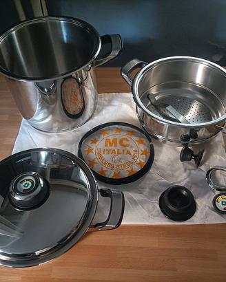  Set Pentole MC Italia con 1 coperchio e accessori