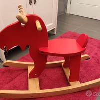 Alce a dondolo in legno IKEA Ekorre