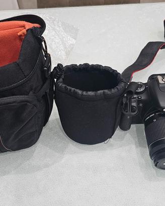 Macchina fotografica CANON EOS600D PERFETTA 2 ZOOM