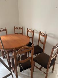 Tavolo cucina + 6 sedie