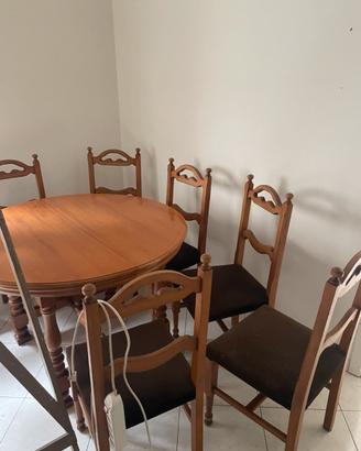 Tavolo cucina + 6 sedie