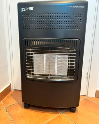 Stufa a gas gpl a rotelle