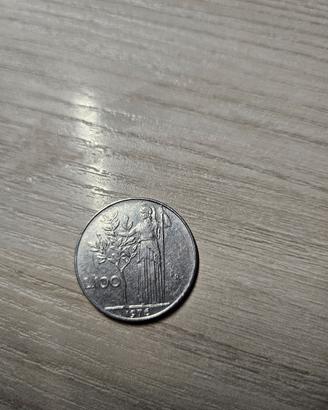 100 lire anno 1976