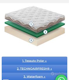 2 materassi singoli pale classic  .