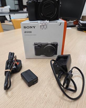 Sony Alpha 6100 sbloccata+adattatore