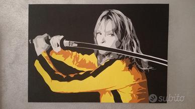 Quadro su tela cavans kill bill