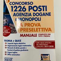 libro per concorso Agenzia Dogane e Monopoli