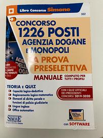 libro per concorso Agenzia Dogane e Monopoli