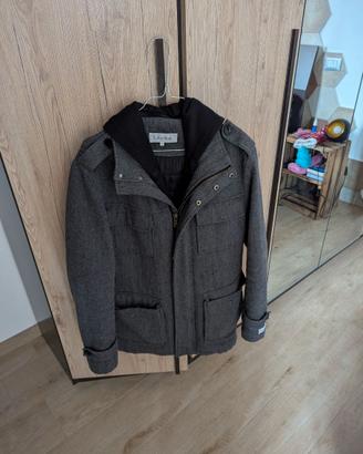 Cappotto Calvin Klein grigio taglia S uomo