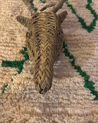 Testa di cervo decorativa