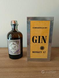 Gin monkey 47 box legno