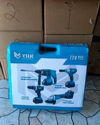 Kit da lavoro 4in1 a batteria