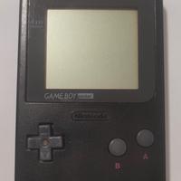 Nintendo Game Boy pocket nero funzionante