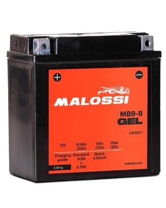 Batteria malossi MB9-B precaricata GEL