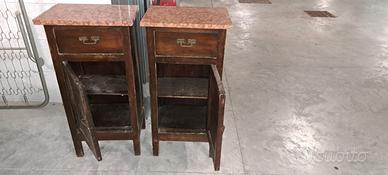 Comodini originali d'epoca primo 900