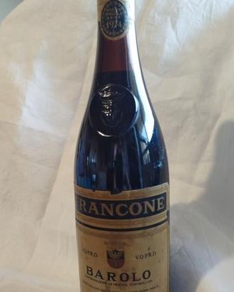Barolo cantina Francone 1974