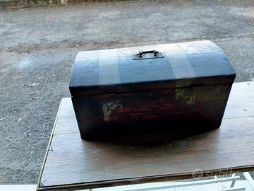 bauletto in legno vintage 