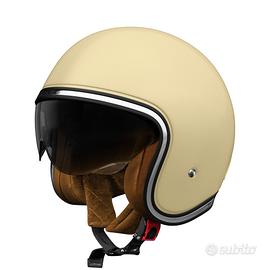 CASCO JET VINTAGE RETRO' MOTO CAFE' RACER CUSTOM S