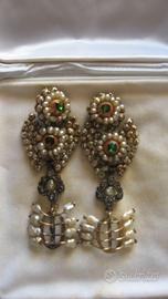 Orecchini periodo borbonico