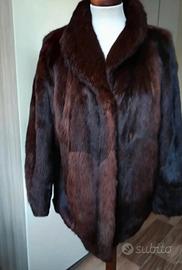 pelliccia coniglio S-M vintage 