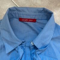 Camicia elegante Liu-Jo con volant e righe sottili