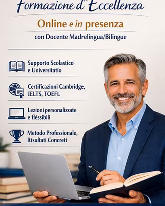 Inglese: Supporto Scolastico e Universitario