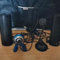 pacchetto comp. da : 2 altop.+ 1 telec.+1 microfon