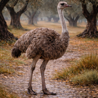 Struzzo femmina 2 anni