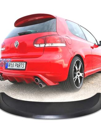 SPOILER ALETTONE VOLKSWAGEN VW GOLF 6 08-12 ABS