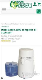 Distillatore d'acqua STZ500, marca ram