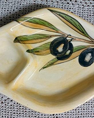 Classico vintage qualità-porta olive in ceramica