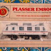 Bachmann Automotrice Plasser EM80C pulisci binari 