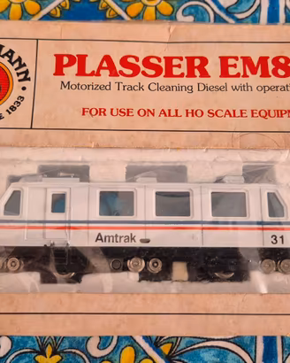 Bachmann Automotrice Plasser EM80C pulisci binari 