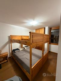 2 letti a castello o 1 matrimoniale