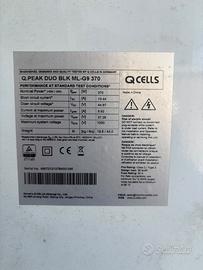 IMPIANTO FOTOVOLTAICO: 7 PANNELLI Q CELLS +