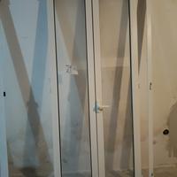 Porta balcone taglio termico bianco 103 x 241 cm