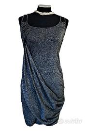 Mini abito elegante tg. XS/S con drappeggio