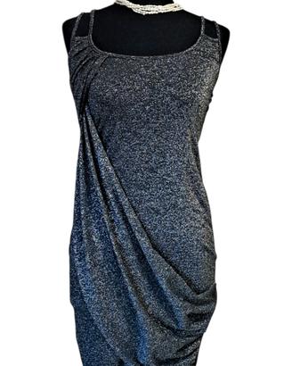 Mini abito elegante tg. XS/S con drappeggio