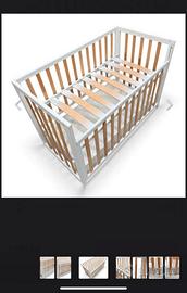 Letto a dondolo incluso di materasso